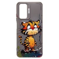 Чехол для Xiaomi Xiaomi 2201117TY силиконовый (рис. 335/тигр) <серый> ― OnlineBazar.su