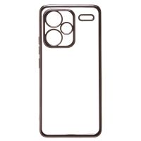 Чехол для Xiaomi Redmi Note 13 Pro+ силиконовый ультратонкий Pilot <черный> ― OnlineBazar.su