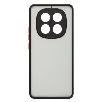 Чехол для Xiaomi Redmi Note 14 Pro+ пластиковый с окантовкой <черный> ― OnlineBazar.su