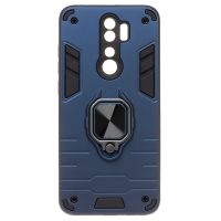 Чехол для Xiaomi M1906G7E силиконовый противоударный с кольцом <синий> ― OnlineBazar.su