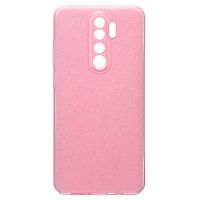 Чехол для Xiaomi M1906G7E силиконовый с блестками №3 <светло-розовый> ― OnlineBazar.su