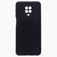 Чехол для Xiaomi Redmi Note 9S силиконовый Soft Touch 4 <черный> ― OnlineBazar.su