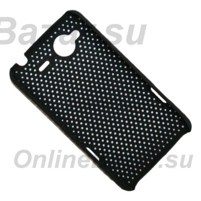 Чехол пластиковая сетка HTC Salsa (C510e) (Сase Grid) <черный> ― OnlineBazar.su