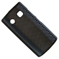 Чехол для Nokia 500 (Сase Grid) пластиковая сетка <черный> ― OnlineBazar.su