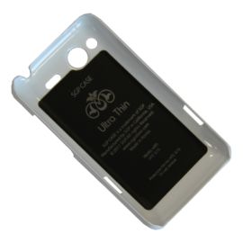 Чехол для HTC Salsa (C510e) задняя крышка пластик лакированный SGP Case Ultra Slider <белый>
