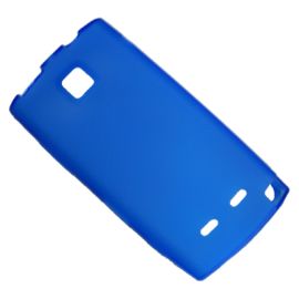 Чехол для Nokia 5250 силиконовый матовый <синий>