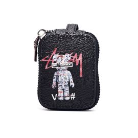 Чехол универсальный для наушников экокожа №6 (рис. 004)