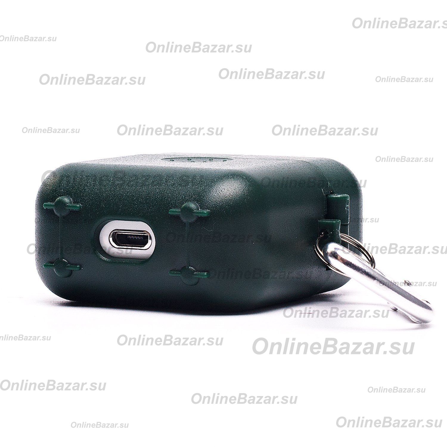 Чехол для кейса наушников Apple AirPods 2 пластиковый AP013 <зеленый> ― OnlineBazar.su
