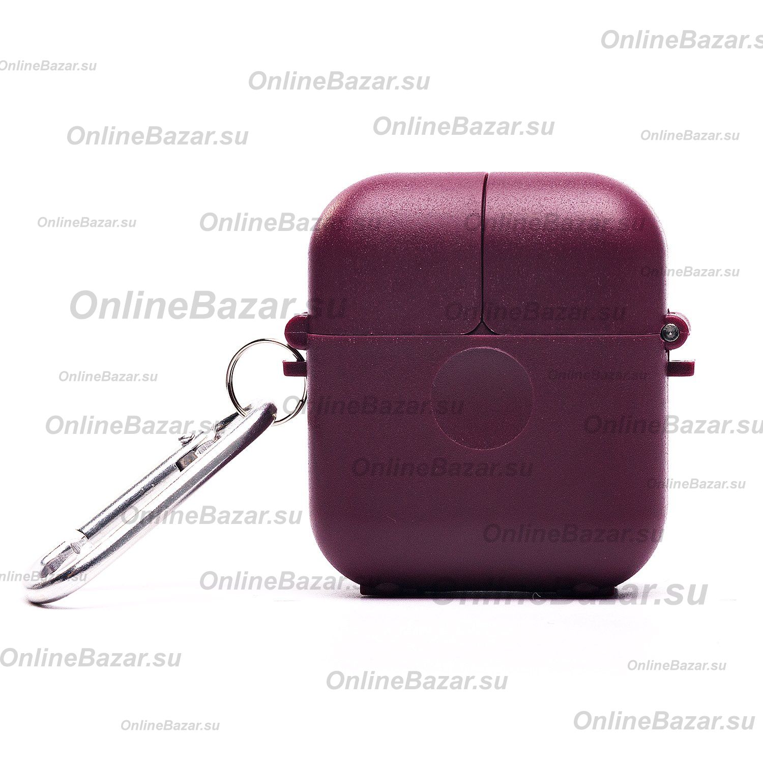 Чехол для кейса наушников Apple AirPods 2 пластиковый AP013 <фиолетовый> ― OnlineBazar.su