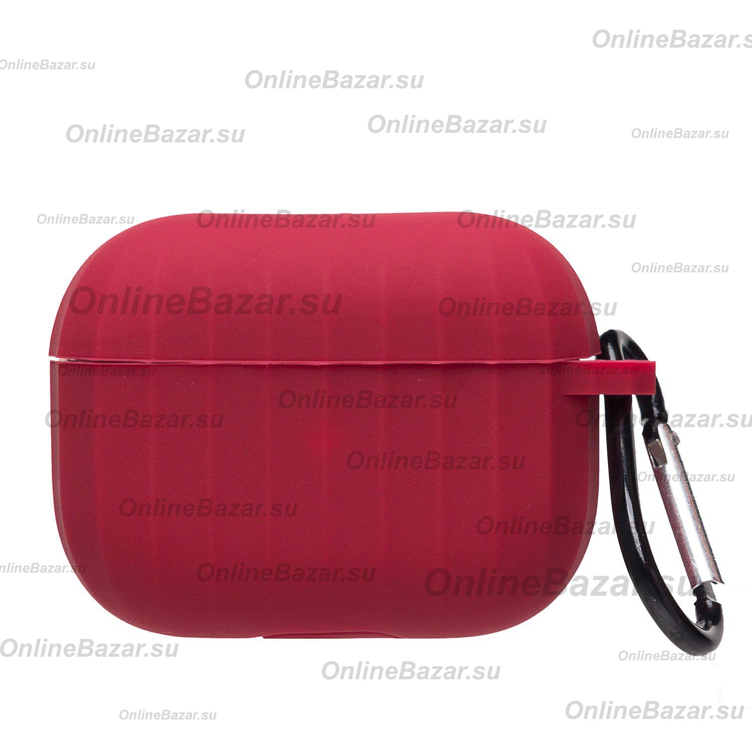 Чехол для кейса наушников Apple AirPods 3 пластиковый AP015 <бордовый> ― OnlineBazar.su