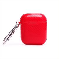 Чехол для кейса наушников Apple AirPods 2 пластиковый AP016 <красный> ― OnlineBazar.su