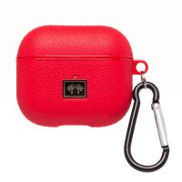 Чехол для кейса наушников Apple AirPods 3 экокожа PCP08 <красный> ― OnlineBazar.su