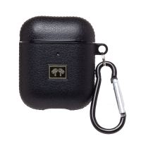Чехол для кейса наушников Apple AirPods 2 экокожа PCP08 <черный> ― OnlineBazar.su