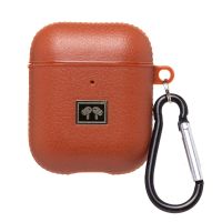 Чехол для кейса наушников Apple AirPods 2 экокожа PCP08 <коричневый> ― OnlineBazar.su