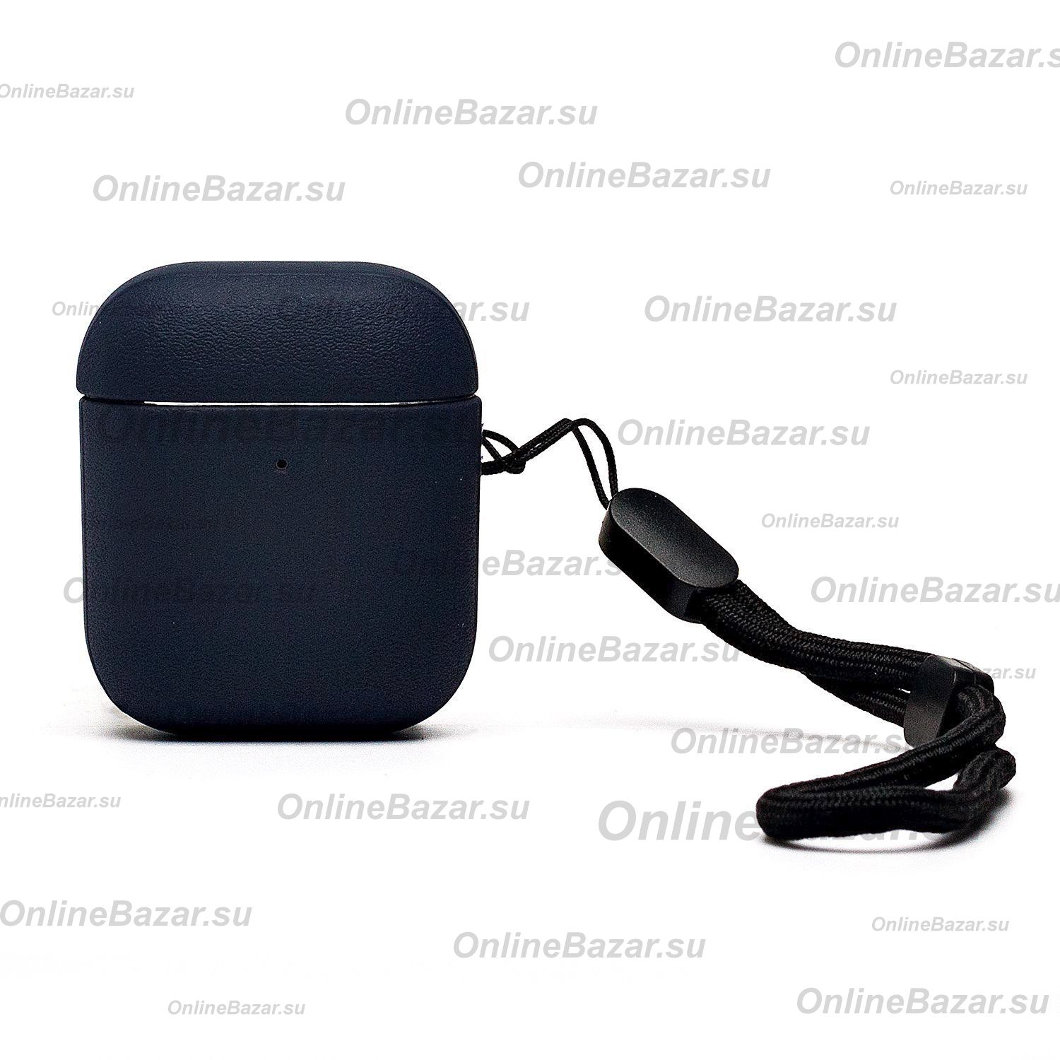 Чехол для кейса наушников Apple AirPods 2 пластиковый PCP12 <темно-синий> ― OnlineBazar.su