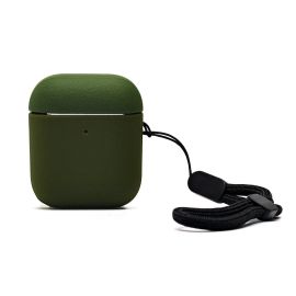 Чехол для кейса наушников Apple AirPods 2 пластиковый PCP12 <зеленый>