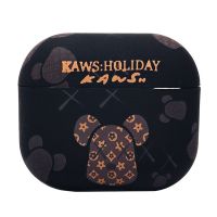 Чехол для кейса наушников Apple AirPods 3 пластиковый Robot Style <темно-синий> ― OnlineBazar.su