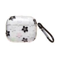 Чехол для кейса наушников Apple AirPods 3 силиконовый Сolorful <прозрачно-черный> ― OnlineBazar.su