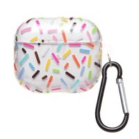 Чехол для кейса наушников Apple AirPods 3 силиконовый Сolorful <прозрачно-розовый> ― OnlineBazar.su