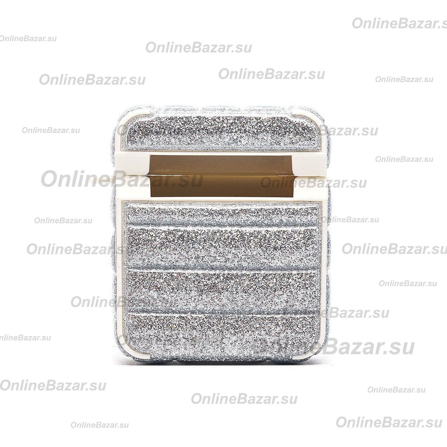 Чехол для кейса наушников Apple AirPods 3 силиконовый SCP22 <черный> ― OnlineBazar.su