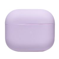 Чехол для кейса наушников Apple AirPods 3 силиконовый Soft Touch <сиреневый> ― OnlineBazar.su