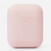 Чехол для кейса наушников Apple AirPods 2 силиконовый Soft Touch <розовый песок> ― OnlineBazar.su