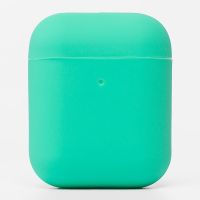 Чехол для кейса наушников Apple AirPods 2 силиконовый Soft Touch <мятный> ― OnlineBazar.su