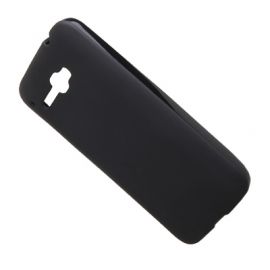 Чехол для Alcatel OT 5035D (One Touch x’Pop) силиконовый матовый <черный>