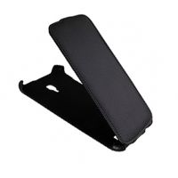 Чехол для Alcatel OT 7050Y (One Touch Pop S9) флип кожзам №1 <черный> ― OnlineBazar.su