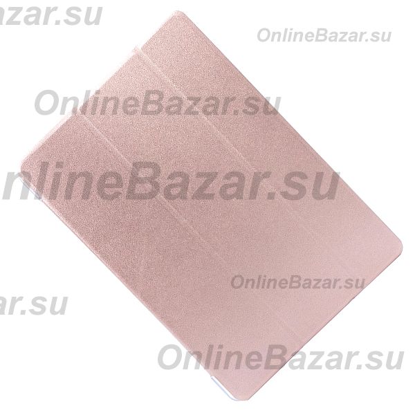 Чехол для Apple iPad Pro 12.9 (2018) пластик прозрачный + смарт панель <золотой> ― OnlineBazar.su