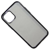 Чехол для Apple iPhone 11 силиконовый ультратонкий Pilot <черный> ― OnlineBazar.su