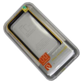 Чехол для Apple iPhone 5s бампер пластиковый SGP <желто-черный>