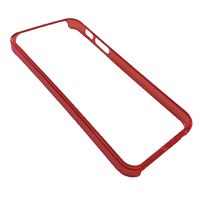 Чехол для Apple iPhone SE бампер пластиковый <красный> ― OnlineBazar.su