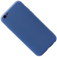 Чехол для Apple iPhone 6s силиконовый Soft Touch 4 <синий> ― OnlineBazar.su