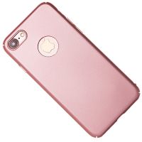 Чехол для Apple iPhone SE 2022 задняя крышка пластик Soft Touch <розовое золото> ― OnlineBazar.su