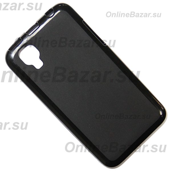 Чехол для Explay Bit силиконовый матовый <черный> ― OnlineBazar.su