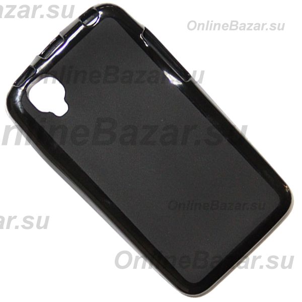 Чехол для Explay Onyx силиконовый матовый <черный> ― OnlineBazar.su