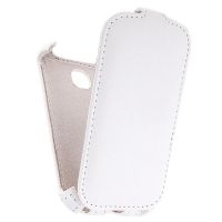 Чехол для Fly IQ434 (Era Nano 5) флип кожзам №1 <белый> ― OnlineBazar.su