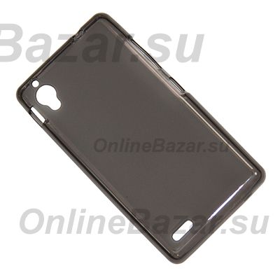 Чехол для Gionee Elife E5 силиконовый матовый <серый> ― OnlineBazar.su