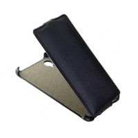 Чехол для Gionee Elife E5 флип кожзам №1 <черный> ― OnlineBazar.su