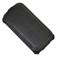 Чехол для Fly IQ442 (Miracle) флип кожзам №1 <черный> ― OnlineBazar.su