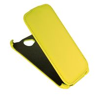 Чехол для Fly IQ443 (Trend) флип кожзам №1 <желтый> ― OnlineBazar.su