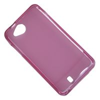 Чехол для Gionee GN878 силиконовый матовый <розовый> ― OnlineBazar.su