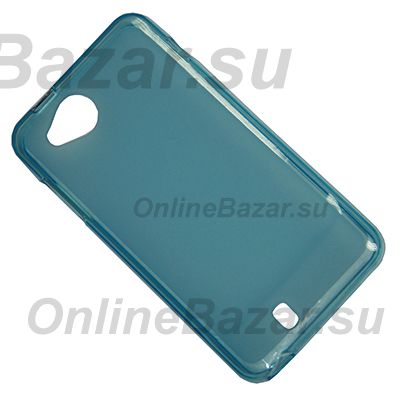 Чехол для Gionee GN878 силиконовый матовый <синий> ― OnlineBazar.su