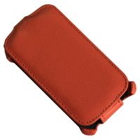 Чехол для HTC PO60100 флип кожзам №1 <оранжевый> ― OnlineBazar.su