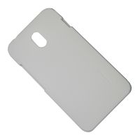 Чехол для HTC Desire 210 Dual Sim задняя крышка пластик ребристый Nillkin <белый> ― OnlineBazar.su