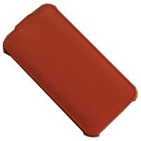 Чехол для HTC OP4E410 флип кожзам №1 <оранжевый> ― OnlineBazar.su