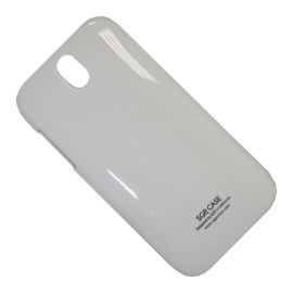 Чехол для HTC Desire 608T задняя крышка пластик лакированный SGP Case Ultra Slider <белый>