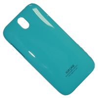 Чехол для HTC Desire 608T задняя крышка пластик лакированный SGP Case Ultra Slider <голубой> ― OnlineBazar.su