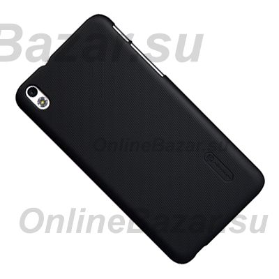 Чехол для HTC Desire 816G Dual Sim задняя крышка пластик ребристый Nillkin <черный> ― OnlineBazar.su